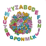 Glitter Letter Stickers Foam Letters for Crafts and DIY Projects, 140Pcs