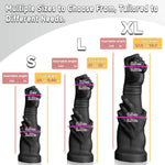 Fist Explorer Realistic Fist Dildo - 14.76" Black Silicone Anal Dildo, Large Thick Dildo With Suction Cup For Deep Penetration, Anal Toys For Men And Women - Suitable For All Genders