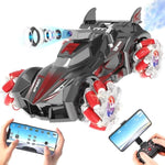 Rc Car With Camera For Kids, Remote Control 360° Rotating High Speed Stunt Vehicle Toy For Boys And Girls, Rechargeable Racing Drift Cars With Flashing Lights And Dynamic Sound For Adults