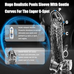 Penis Sleeve With Cock Ring Sex Toys, Ultra-Soft Silicone Cock Sleeve, Reusable Penis Cuff Thickened Testicle Ring Male Adult Toys, Penis Extender And Penis Enlarger For Men