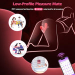 Adult Toys, Wearable Vibrator, 3In1 App Female Sex Toy, G Spot Clitoral Nipple Remote Control Vibrator, 10*10 Vibration And Tongue Licking, Waterproof Heating, Sexual Pleasure Tools For Women, Couples