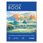 9 x 12 Watercolor Paper Pad, 140 lb 300 GSM Cold Press for Mixed Media