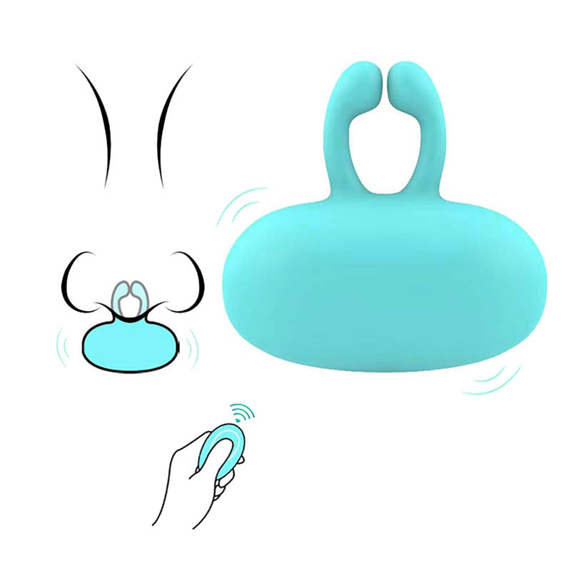Nose Clamp Vibration Massager, High-Strength 10-Frequency Vibrator, Wearing Multiple Clips Can Bring Multiple Pleasures, Ipx7 Waterproof, Easy To Clean