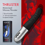 Realistic Thrusting Anal Vibrator Sex Toy Prostate Massager With 7 Thrusting Actions Vibration Modes For Men, Wearable Anal Thruster Vibrating Butt Plug For Beginner Or Advanced User Waterproof