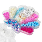 Jewelry Making Kit for Girls with Pearl Beads, Necklace & Friendship Bracelets