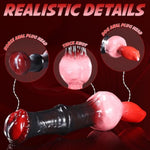 Double Ended Dildo - Dog & Horse Combination Double Headed Dildo Anal Plug Horse Dildo Dog Knot Dildo Double Sided Dildo Double Dildo Fantasy Dildo Anal Dildo Gay Games Lesbian Sex Toys (9.6")