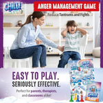 Chill Anger Management For Kids, Ages 5-9, Therapy Games, Social Emotional Learning, Fun Social Skills Board Game For Therapists & Families