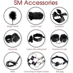 35 Pcs Bdsm Kit Adult Sex Toys Bondage Restraints Set Adjustable Sex Bondage Blindfold Anal Toys Sex Toy Kit Sex Things For Couples Kinky Bondage Gear & Accessories For Women And Men