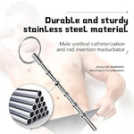 Stainless Steel Urethral Tube Male Urethral Masturbator Penis Catheter Sounds Rod Expansion Adult Supplies