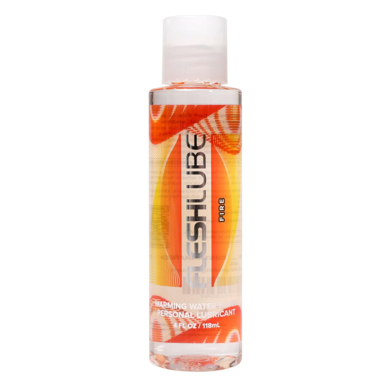 Fleshlube Fire | 4 Ounce Personal Lubricant For Men, Women And Couples.