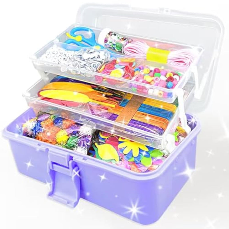 3000 Piece Arts and Crafts Supplies Kit for Kids Girls 8-12 Years Old
