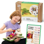 5 Pcs Frog Dissection Plush Toy Set for Kids Ages 3+, Biology STEM Learning Toy
