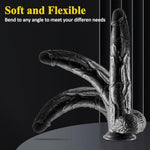 12 Inch Huge Long Big Black Dildo?Large Realistic Anal Dildos Bbc Dildo With Strong Suction Cup For G Spot Stimulator,Thick Dildos Lifelike Fake Penis Sex Toys For Men Women Couple