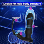 Anal Vibrator Ring Anal Sex Toys Private Massager, Anal Plug Male Sex Toys P Spot Massager, Butt Plug With Distant Range Use Waterproof