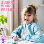 Girls Scrapbook Journal Kit for 8-12 Year Old Teenagers