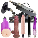 Sex Machine For Women With Machine Dildo And Suction Cup Adapter,Sex Toys For Men, Automatic Thrusting Machine With 3Xlr Connector Attachment For Couples Enhanced Versatility