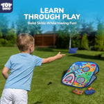 Toddler Outdoor Toys For Kids Ages 4-8, Bean Bag Toss, Outside Yard Games For Kids Cornhole, Indoor Lawn Backyard Games Birthday Family Party Toddler Game, Gift For Boys 3 4 5 6 7