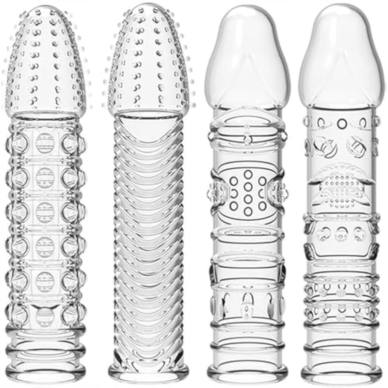 Transparent Ultra Standard Fit Condoms, 4-Count for a New Intimate Experience with Your Partner