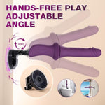 Sex Toys Dildo Vibrator Machines - 12.85 Inch Realistic Dildos With 10 Vibration & 3 Thrusting & Heating Modes, Adult Machine G Spot Clit Anal Toy With Removable Suction Cup For Women Men Couple