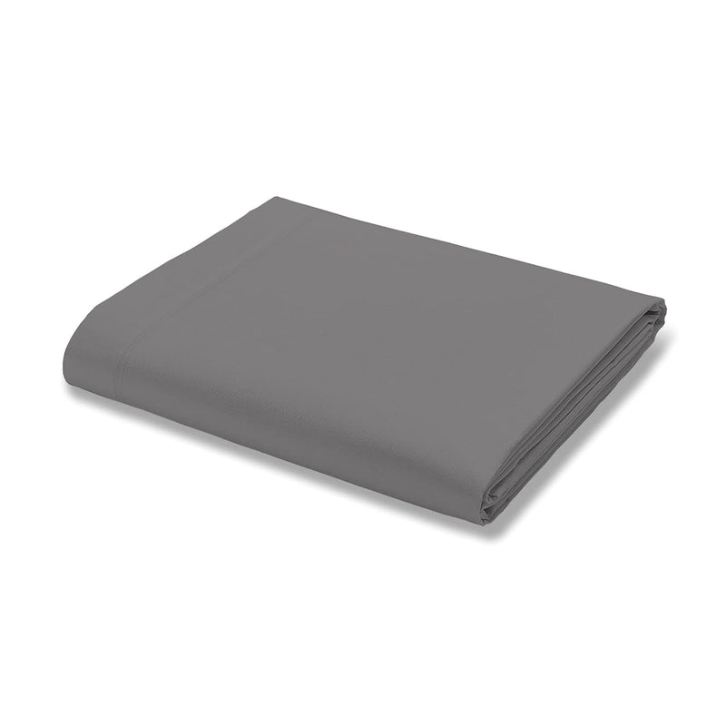 100% Cotton King Size Flat Sheet Dark Gray, Hotel Quality, King Flat Sheet Onl