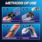 Sex Toys Electric Penis Pump - Automatic Vacuum Dick Pump Male Sex Toys With 3 Powerful Sucking And 2 Training Modes And 3 Penis Ring, Adult Sex Toys For Men Penis Extender Male Masturbator