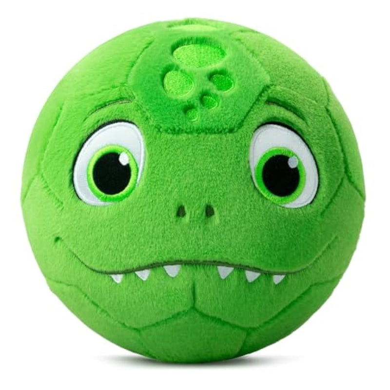 Silent Indoor Soccer Balls For Toddlers 1-3, Inflatable Soft Plush Baby Toddler Soccer Ball Toys Gifts For Kid 3-5 Year Old Boy First Birthday Gift (Dinosaur, Pump Include)