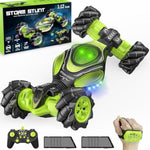 Remote Control Car Hand Controlled Gesture Rc Stunt Car With Lights & Roll Stunt For Kids 6-13 Year Old, 4Wd 2.4Ghz Off-Road 360° Rotation Toy Car Gift For Boys Girls