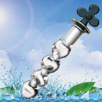 Glass Dildo Crystal Penis Glass Pleasure Wand Female Masturbator Sex Toy,Novelties Glass Dildo Crystal Penis Glass Wand G-Spot Stimulation Female Masturbator For Women And Couples(Style 3)