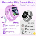 Smart Watch For Kids Girls Gift Age 3-12 With 39 Games Alarm Clock Camera Video Music Player Pedometer Flashlight 12/24 Hr Hd Touch Screen Kids Smart Watch Birthday Toys For 4 5 6 7 8 9 10 Year Olds