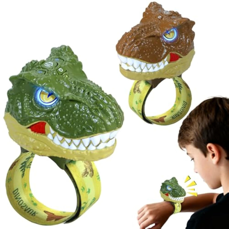 Dinosaur Walkie Talkies For Kids 2 Pack, T-Rex Dinosaur Toys Christmas Gifts For Kids 3-5 5-7 8-12 Adjustable Strap Long Range Outdoor Camping Toys Boys Birthday Gifts Stocking Stuffers