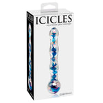 Crystal Icicle Decorations Set of 8