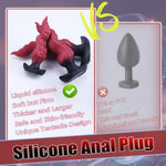 3 Pcs Metal Anal Butt Plug& Tentacle Anal Plug