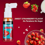 Deep Throat Spray Strawberry Flavored For Deep Throating Women Men, Relaxes Gag Reflex-1 Oz