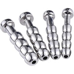 Urethral Sounds, 4 Pack Of Urethral Plugs Stainless Steel Uretrhal Dilator Hollow Penis Plug Sex Toy For Advanced Users