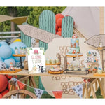 Farm Animals Birthday Party Sign, Grazing Station, 8X11 Inches, Wooden Play Sign With Stand, Farm Animal Birthday Decorations