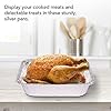 Aluminum Pans 9x13 Disposable Foil (30 Pack) - Half Size Steam Table Deep Pans - Tin Pans Great for Cooking, Heating, Storing, Prepping Food
