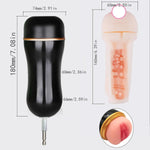 Bumps G Spot Dildos With Drill Spinning Connector Male Masturbator Electric Drill Adapter For Automatic Sex Thrusting Diy Drill Sex Machine Kit(A)