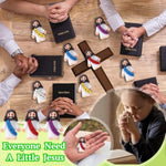 300Pcs Little Jesus Figures Easter Religious Jesus Toys, Mini Tint Pocket Figurines In Bulk, Jesus Loves You Christ Toys, School Religious Party Favors Gift For Easter Egg Stuffers (Modern, Pcs, 300)