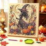 Halloween Pearl Diamond Art Kit for Adults, Spooky 3D DIY Craft & Fall Decor
