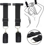 Adjustable Door Swing with Restraint Straps – Erotic Bondage Set for Couples Play