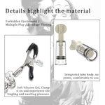 Adjustable Metal Nipple Clamps Cupping Nipple Suckers Vacuum Nipple Suction Cup Suckers Breastfeeding Mother And Women Breast Sucker Women Inverted Nipple