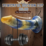 Fantasy Dildo Vibrator Sex Toys - 8.4" Zipper Monster Thick Dildo Adult Toys, Remote Control Vibrators 10 Modes, Anal Toy G-Spot Strong Suction Cup Dildos, Women Couples Female Sex Toys