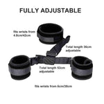 Neck To Wrist Bondage Restraints Set Leg Spreader Bar Wrist And Ankle Straps For Adult Play Queen Bed Restraints Kit For Couples Under King Bed Adult Bonding Kits For Men Kinky Gift Sweatshirt