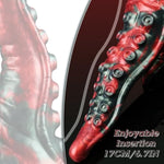 Deep In The Marsh Silicone Tentacle-Inspired Dildo Collection,G-Spot & Anal Prostate Massager,Clitoral Edging Pleasure Toy,Teasing Grinding & Stretching Sexual Novelty (Eric-Rd-6.7'')