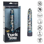California Exotics Novelties Naughty Bits Fuck You Personal Vibrator