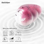 Air Pulse Suction Clitoral Stimulation Vibrator for Women - Cloud Dancer Adult Toy with 11 Pressure Wave Patterns and 12 Vibration Programs