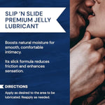 Swiss Navy Slip N’ Slide - 2 oz - Water-Based Jelly Lubricant for Men, Women & Couples - Soft, Smooth, Ultra-Thick Formula - Easy to Clean