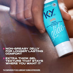 Jelly Classic Water-Based Personal Lubricant, Water Based Lube Helps Relieve Discomfort, 7 Fl Oz