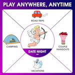 Oral Sex Position Card Game - Couple Game For Date Night & Bedroom Fun - Poker Position Battle Game For Date Night Naughty Bedroom Dirty Battle Sx (Oral)