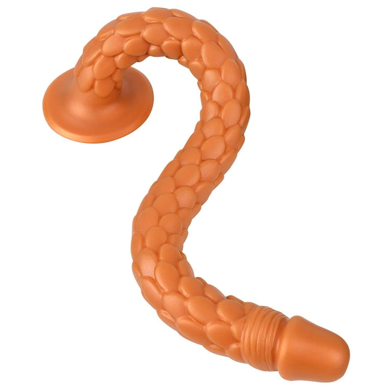 Ultra Long Anal Plug, Liquid Silicone Butt Plug With Strong Suction Cup Prostate Massage Dildo Dilator For Men Women Couples